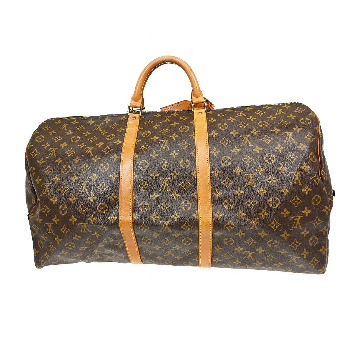 Louis Vuitton Louis Vuitton Keepall Bandouliere Bag Monogram Canvas Brown Canvas Travel Bag Bag (Authentic Pre-Loved)