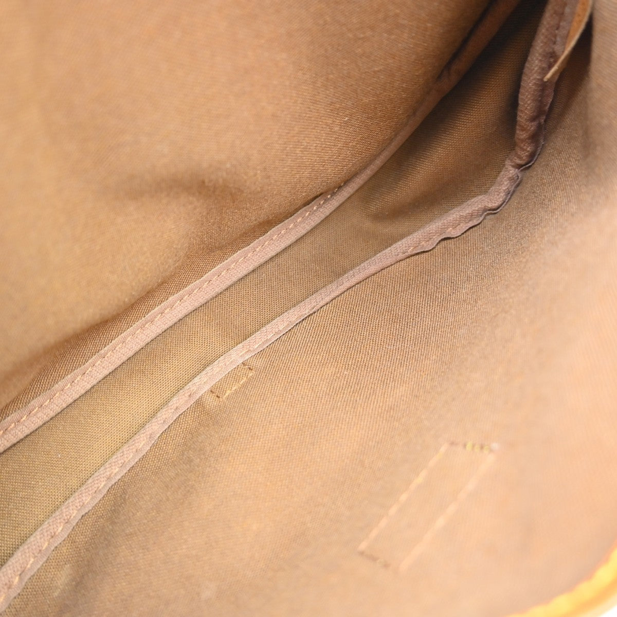 Louis Vuitton Louis Vuitton Saumur Handbag Monogram Canvas Brown Canvas Shoulder Bag Bag (Authentic Pre-Loved)
