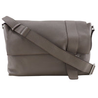 Hermes Alfred Messenger Bag Clemence Gray Leather Shoulder Bag Bag (Authentic Pre-Loved)