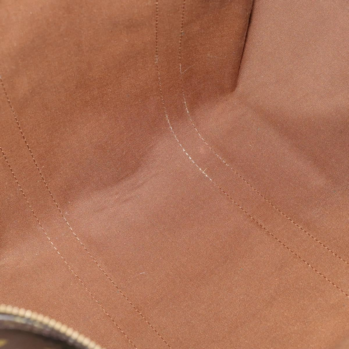 Louis Vuitton Keepall Bag Monogram Canvas Brown Canvas Travel Bag Bag (Authentic Pre-Loved)