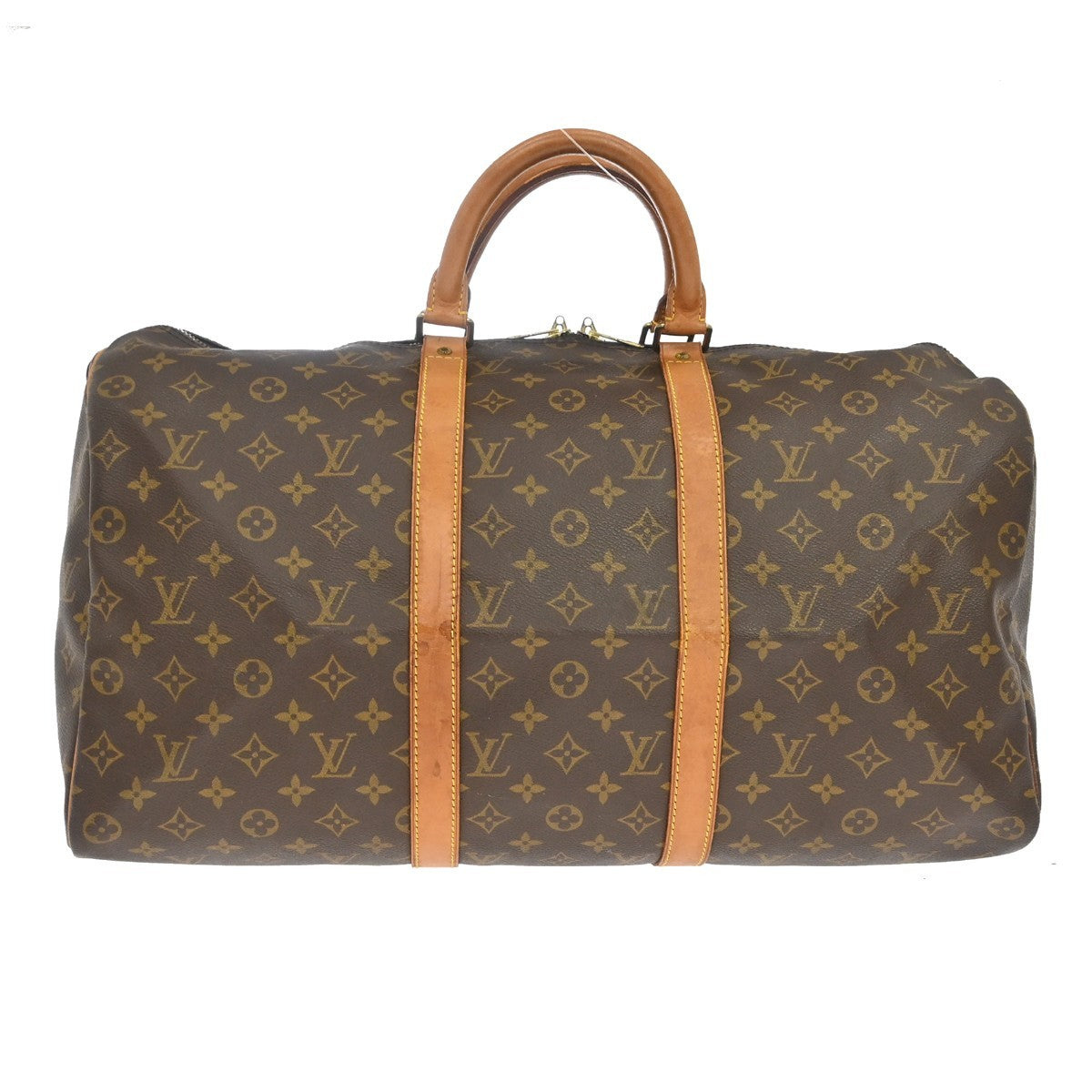 Louis Vuitton Louis Vuitton Keepall Bag Monogram Canvas Brown Canvas Travel Bag Bag (Pre-Loved)