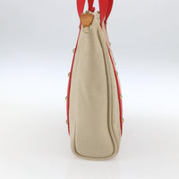Louis Vuitton Antigua Tote Canvas Beige Canvas Tote Bag Bag (Pre-Loved)