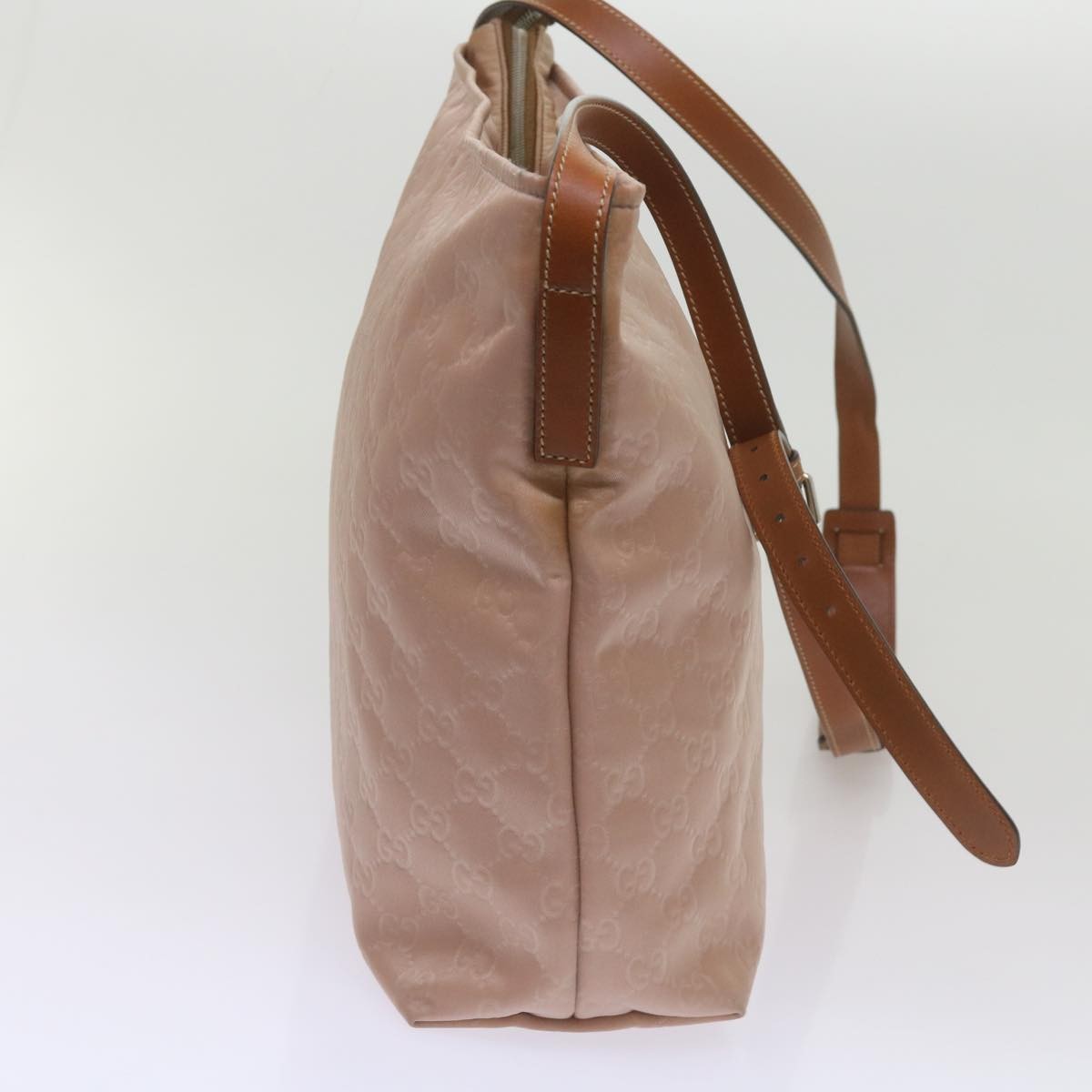 Gucci Gg Canvas Bag Canvas Pink Canvas Shoulder Bag Bag (Pre-Loved)