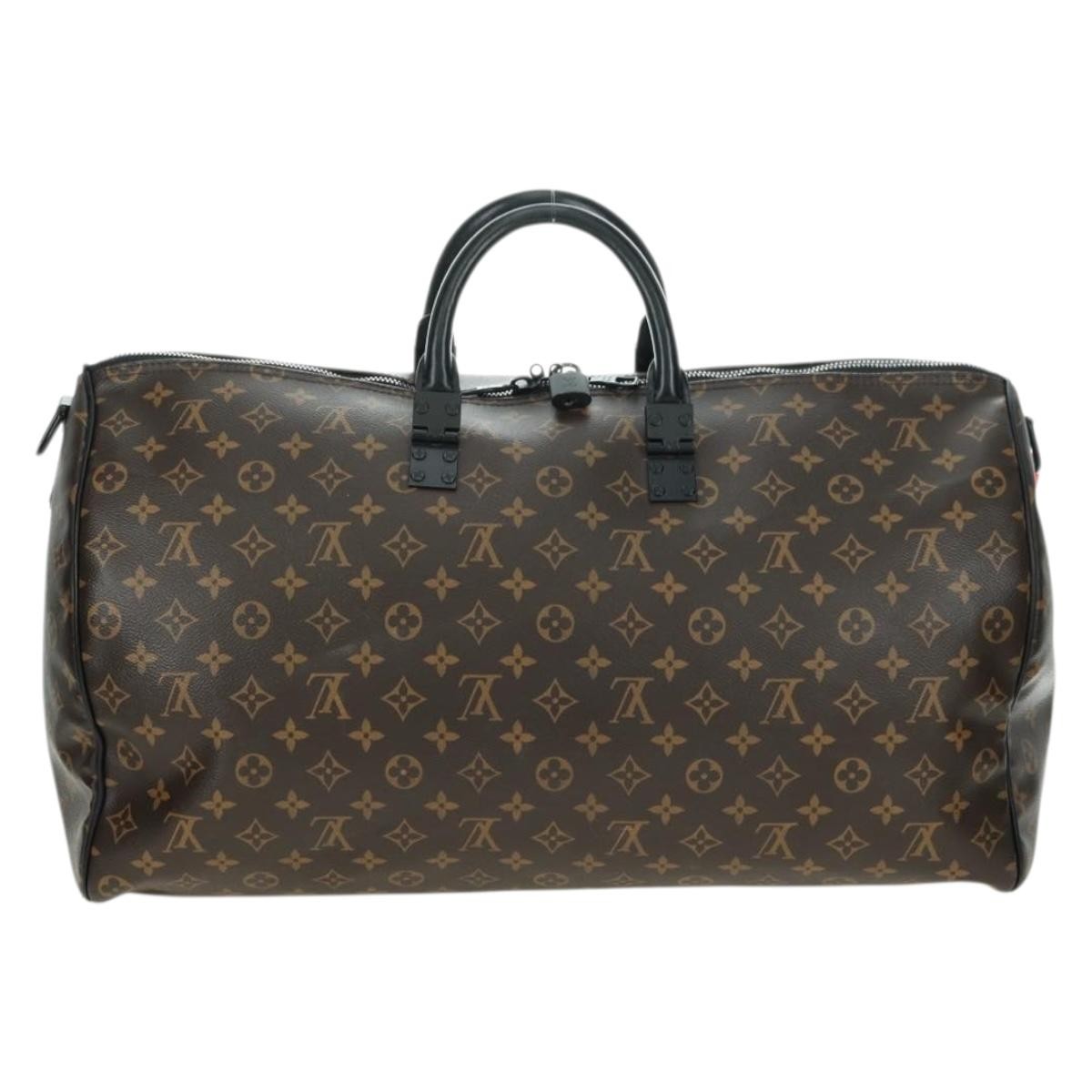 Louis Vuitton Louis Vuitton Solar Ray Keepall Bandouliere Bag Monogram Canvas Brown Canvas Travel Bag Bag (Pre-Loved)