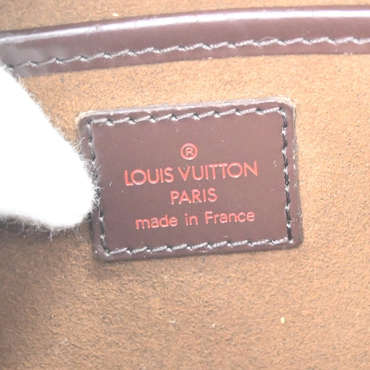 Louis Vuitton Triana Bag Damier Brown Canvas Handbag (Pre-Loved)