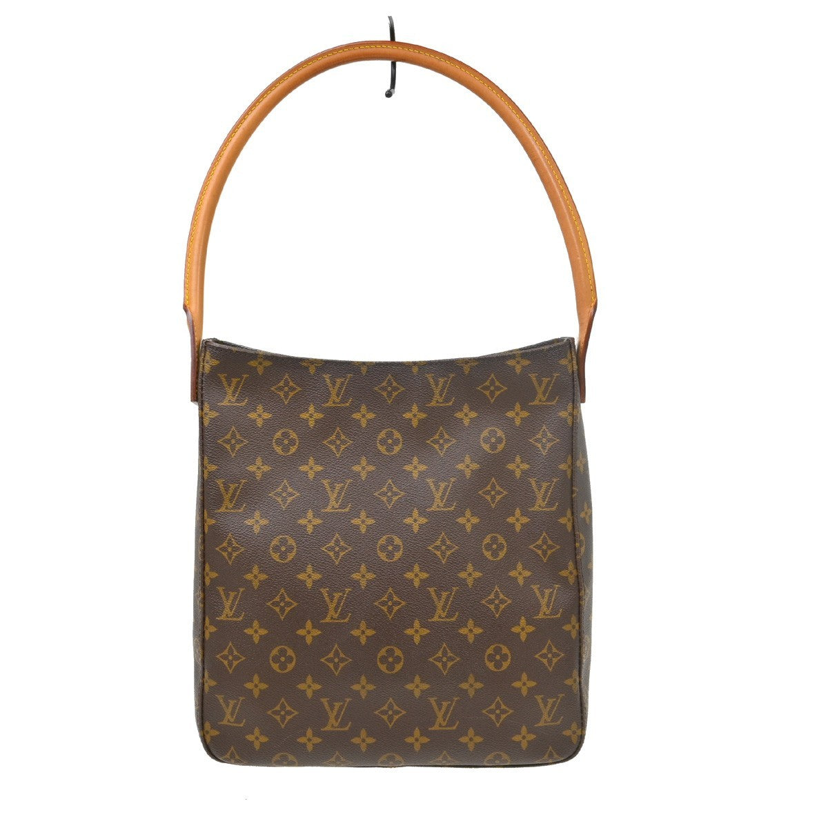 Louis Vuitton Monogram Looping Handbag Monogram Canvas Brown Canvas Shoulder Bag Bag (Pre-Loved)