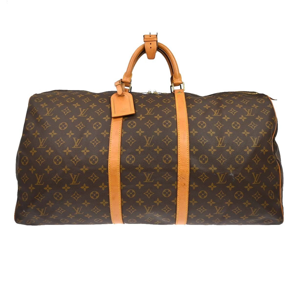 Louis Vuitton Louis Vuitton Keepall Bag Monogram Canvas Brown Canvas Travel Bag Bag (Pre-Loved)