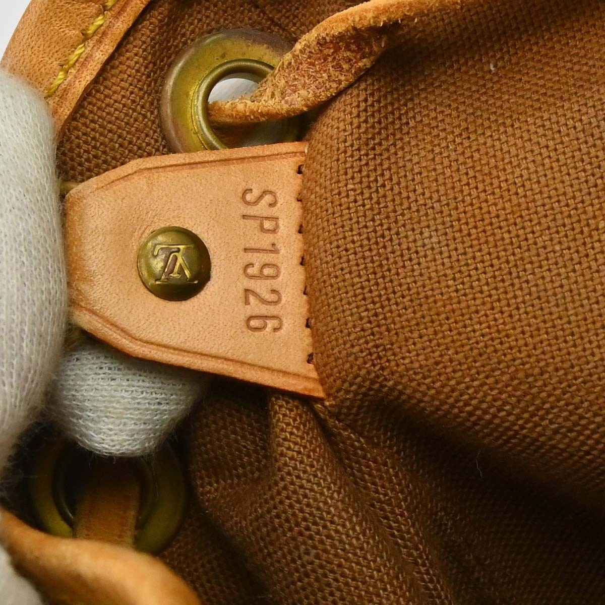 Louis Vuitton Vintage Montsouris Backpack Monogram Canvas Brown Canvas Backpack Bag (Pre-Loved)