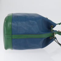 Louis Vuitton Bicolor Noe Handbag Epi Leather Blue Leather Shoulder Bag Bag (Pre-Loved)