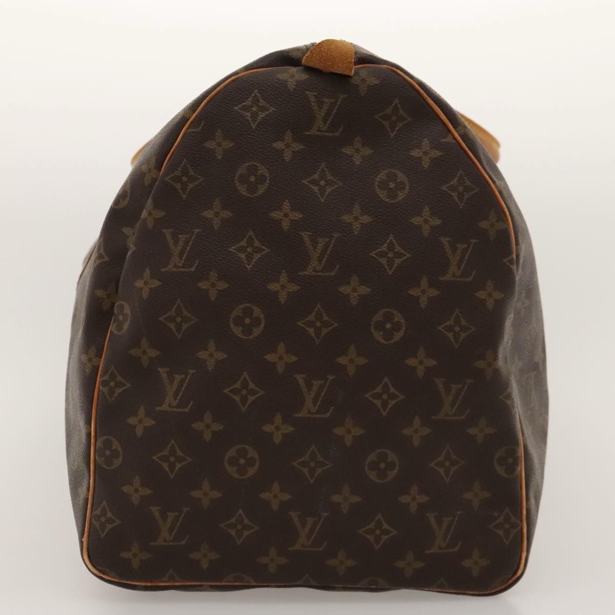 Louis Vuitton Keepall Bag Monogram Canvas Brown Canvas Travel Bag Bag (Authentic Pre-Loved)