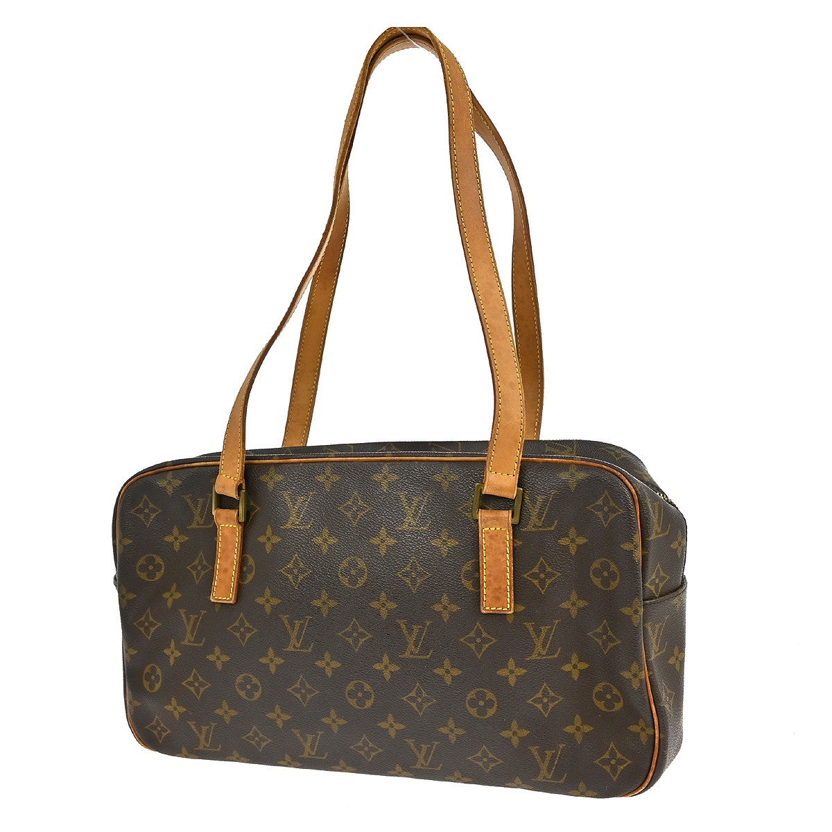 Louis Vuitton Louis Vuitton Cite Handbag Monogram Canvas Brown Canvas Shoulder Bag Bag (Authentic Pre-Loved)