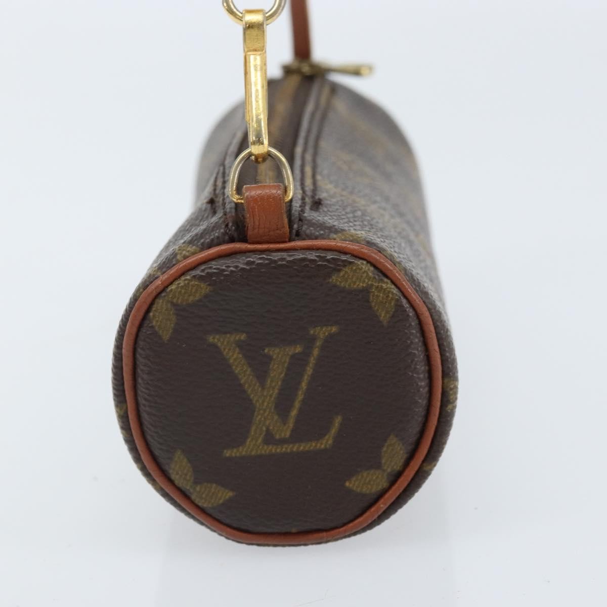 Louis Vuitton Papillon Pochette Monogram Canvas Brown Canvas Clutche & Pouche Bag (Authentic Pre-Loved)