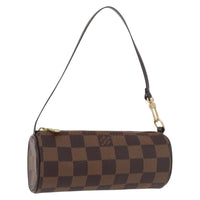 Louis Vuitton Louis Vuitton Papillon Pochette Damier Brown Canvas Clutche & Pouche Bag (Pre-Loved)