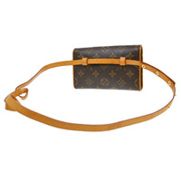 Louis Vuitton Louis Vuitton Florentine Waist Bag Monogram Canvas Brown Canvas Clutche & Pouche Bag (Authentic Pre-Loved)