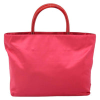 Prada Vintage Handbag Satin Red Satin Handbag (Authentic Pre-Loved)