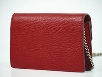 Gucci Dionysus Bag Leather Red Leather Crossbody Bag Bag (Authentic Pre-Loved)