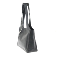 Salvatore Ferragamo Vintage Shoulder Bag Leather Black Leather Shoulder Bag Bag (Authentic Pre-Loved)