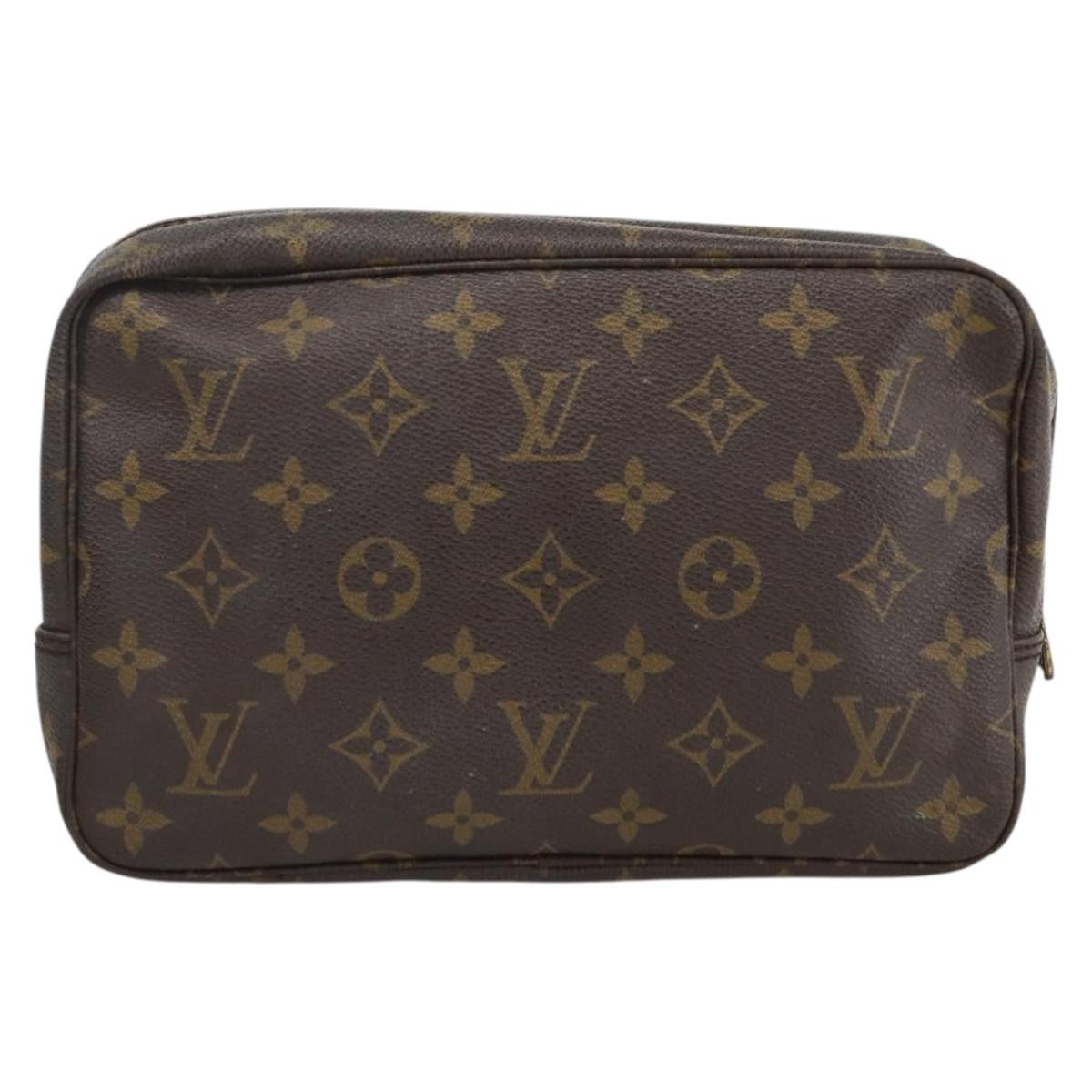 Louis Vuitton Trousse Toilette Monogram Canvas Brown Canvas Clutche & Pouche Bag (Authentic Pre-Loved)