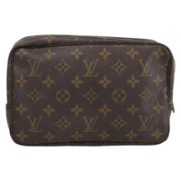 Louis Vuitton Trousse Toilette Monogram Canvas Brown Canvas Clutche & Pouche Bag (Authentic Pre-Loved)