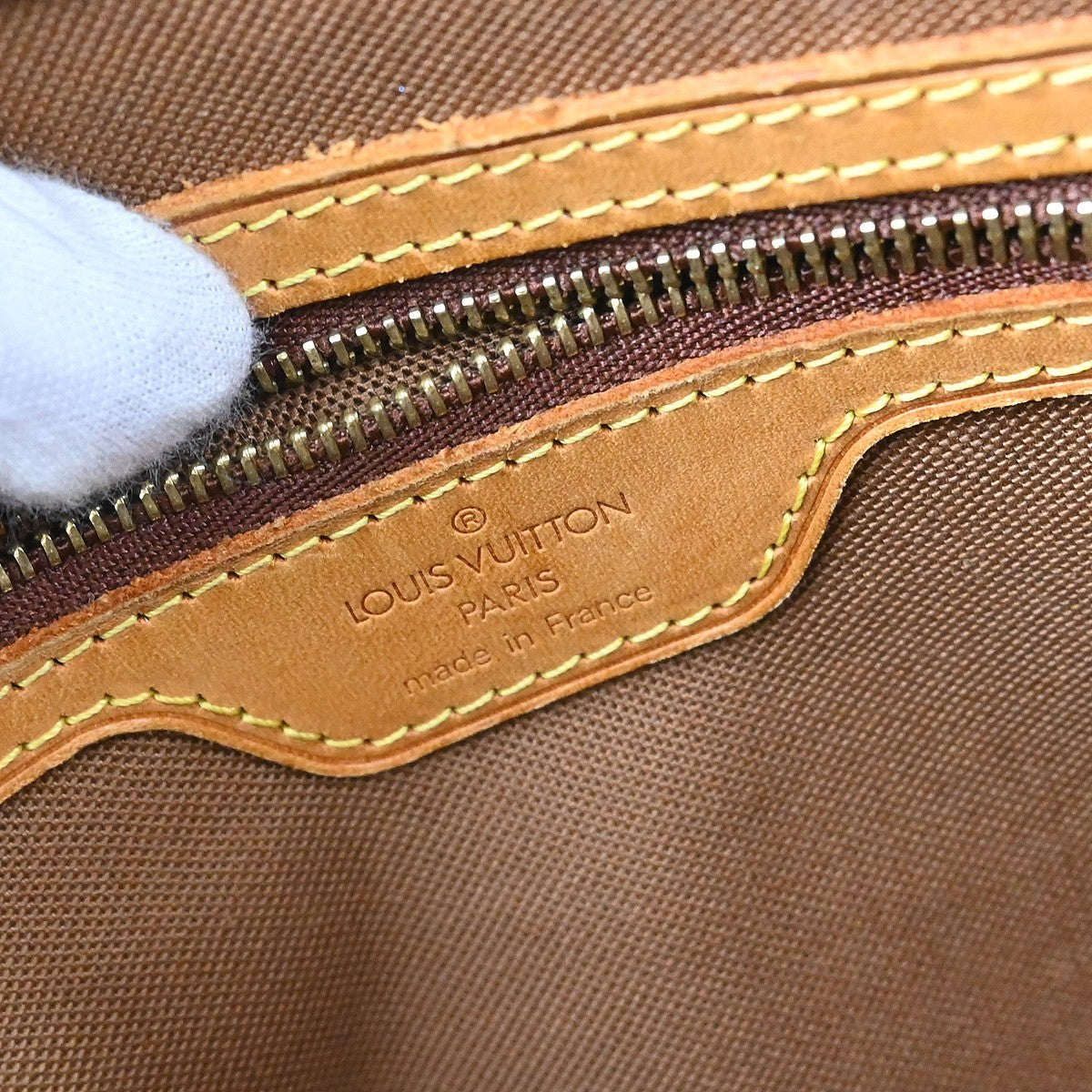 Louis Vuitton Louis Vuitton Cabas Piano Monogram Canvas Brown Canvas Tote Bag Bag (Authentic Pre-Loved)