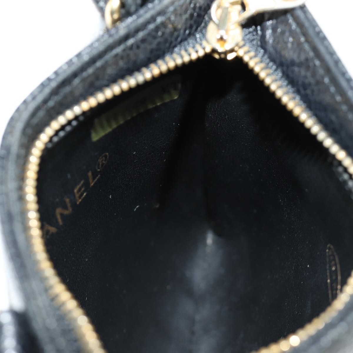 Chanel Chanel Vintage Timeless Belt Bag Caviar Black Leather Clutche & Pouche Bag (Authentic Pre-Loved)