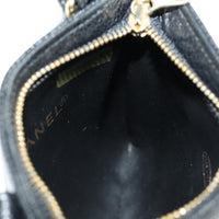 Chanel Chanel Vintage Timeless Belt Bag Caviar Black Leather Clutche & Pouche Bag (Authentic Pre-Loved)