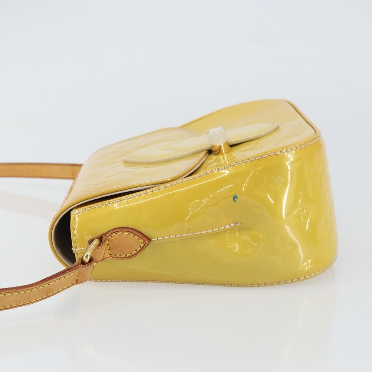 Louis Vuitton Bellflower Handbag Monogram Vernis Brown Patent_Leather Shoulder Bag Bag (Pre-Loved)