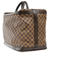 Louis Vuitton Louis Vuitton Grimaud Handbag Damier Brown Leather Travel Bag Bag (Authentic Pre-Loved)