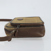 Burberry Nova Check Shoulder Bag Canvas Beige Canvas Shoulder Bag Bag (Authentic Pre-Loved)