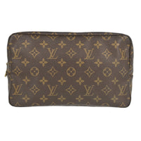 Louis Vuitton Louis Vuitton Trousse Toilette Monogram Canvas Brown Canvas Clutche & Pouche Bag (Authentic Pre-Loved)