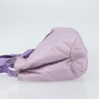 Salvatore Ferragamo Vala Tote Nylon Purple Nylon Tote Bag Bag (Authentic Pre-Loved)