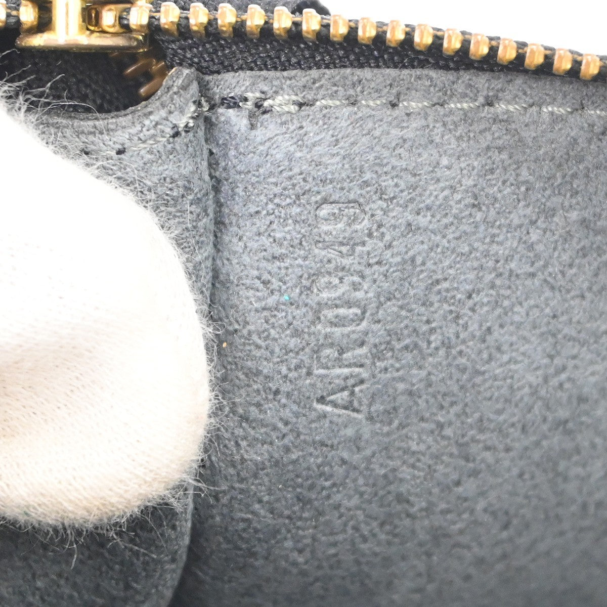 Louis Vuitton Louis Vuitton Pochette Accessoires Epi Leather Black Leather Clutche & Pouche Bag (Authentic Pre-Loved)