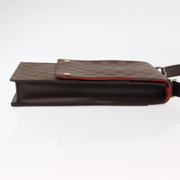 Louis Vuitton Portobello Messenger Damier Brown Canvas Shoulder Bag Bag (Pre-Loved)