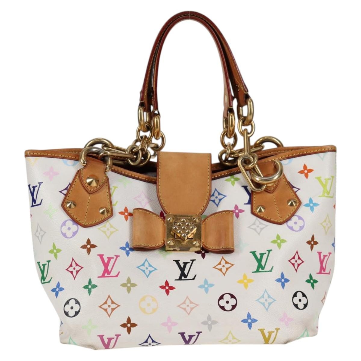 Louis Vuitton Annie Handbag Monogram Multicolor Multicolour Canvas Tote Bag Bag (Authentic Pre-Loved)