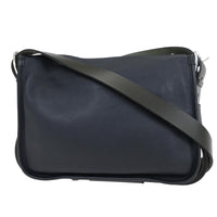 Hermes Barda Messenger Bag Veau Sikkim Blue Leather Shoulder Bag Bag (Pre-Loved)