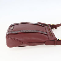 Burberry Vintage Shoulder Bag Leather Red Leather Shoulder Bag Bag (Authentic Pre-Loved)