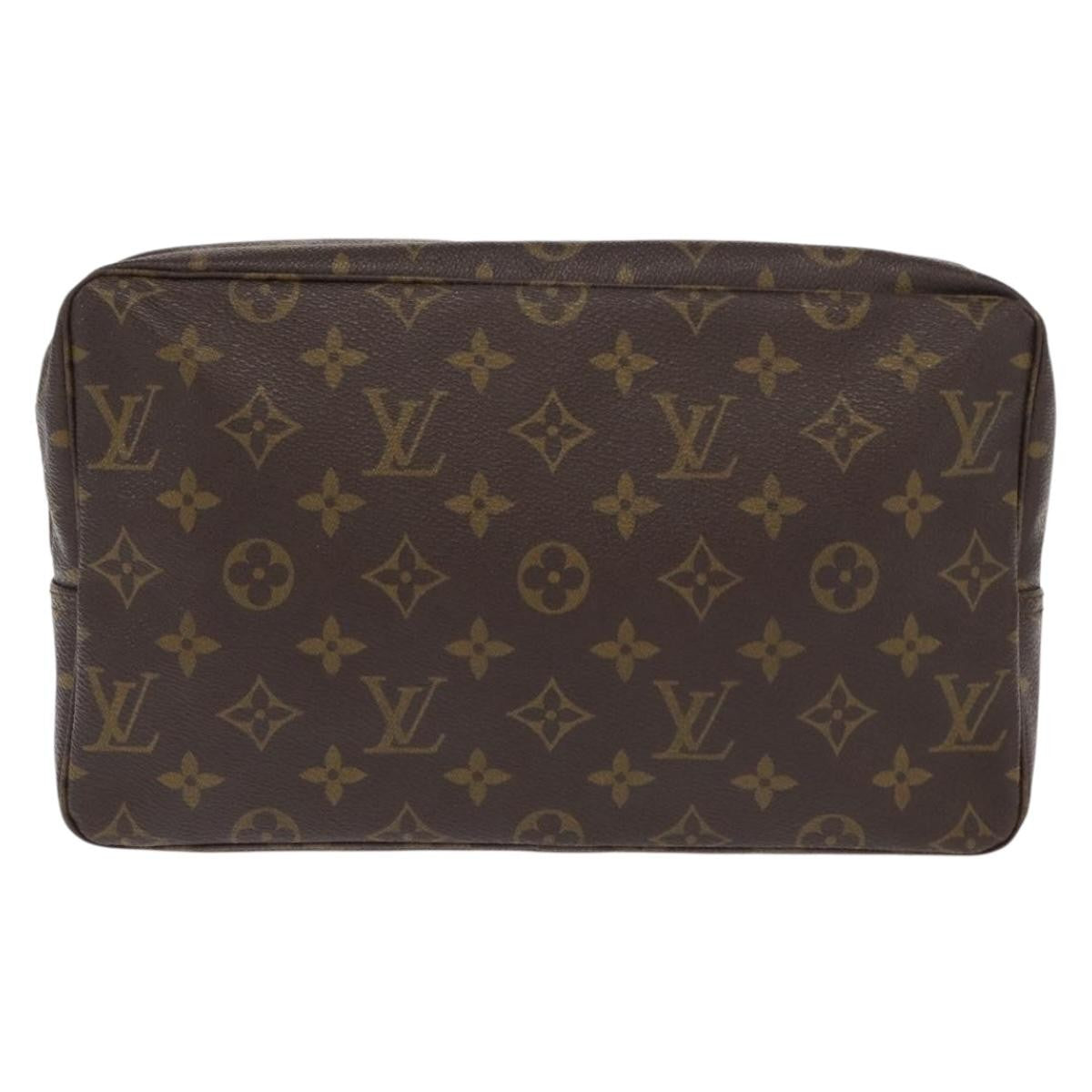 Louis Vuitton Trousse Toilette Monogram Canvas Brown Canvas Clutche & Pouche Bag (Authentic Pre-Loved)