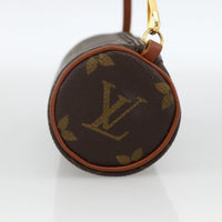 Louis Vuitton Papillon Pochette Monogram Canvas Brown Canvas Clutche & Pouche Bag (Pre-Loved)