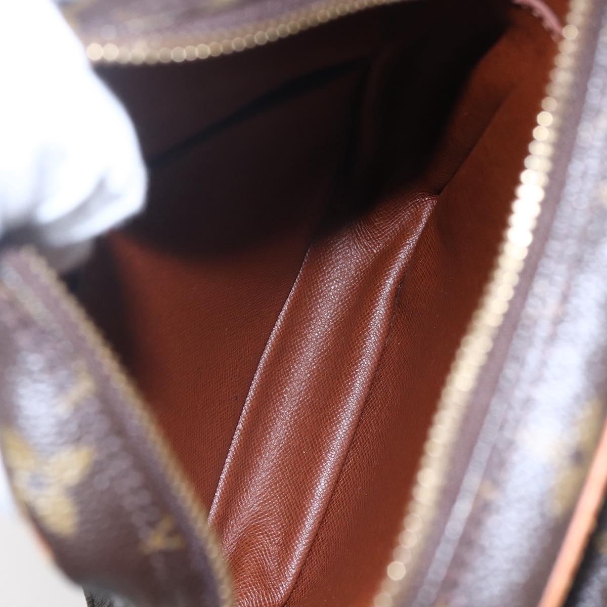 Louis Vuitton Amazone Bag Monogram Canvas Brown Canvas Shoulder Bag Bag (Pre-Loved)