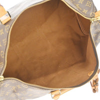 Louis Vuitton Keepall Bag Monogram Canvas Brown Canvas Travel Bag Bag (Authentic Pre-Loved)