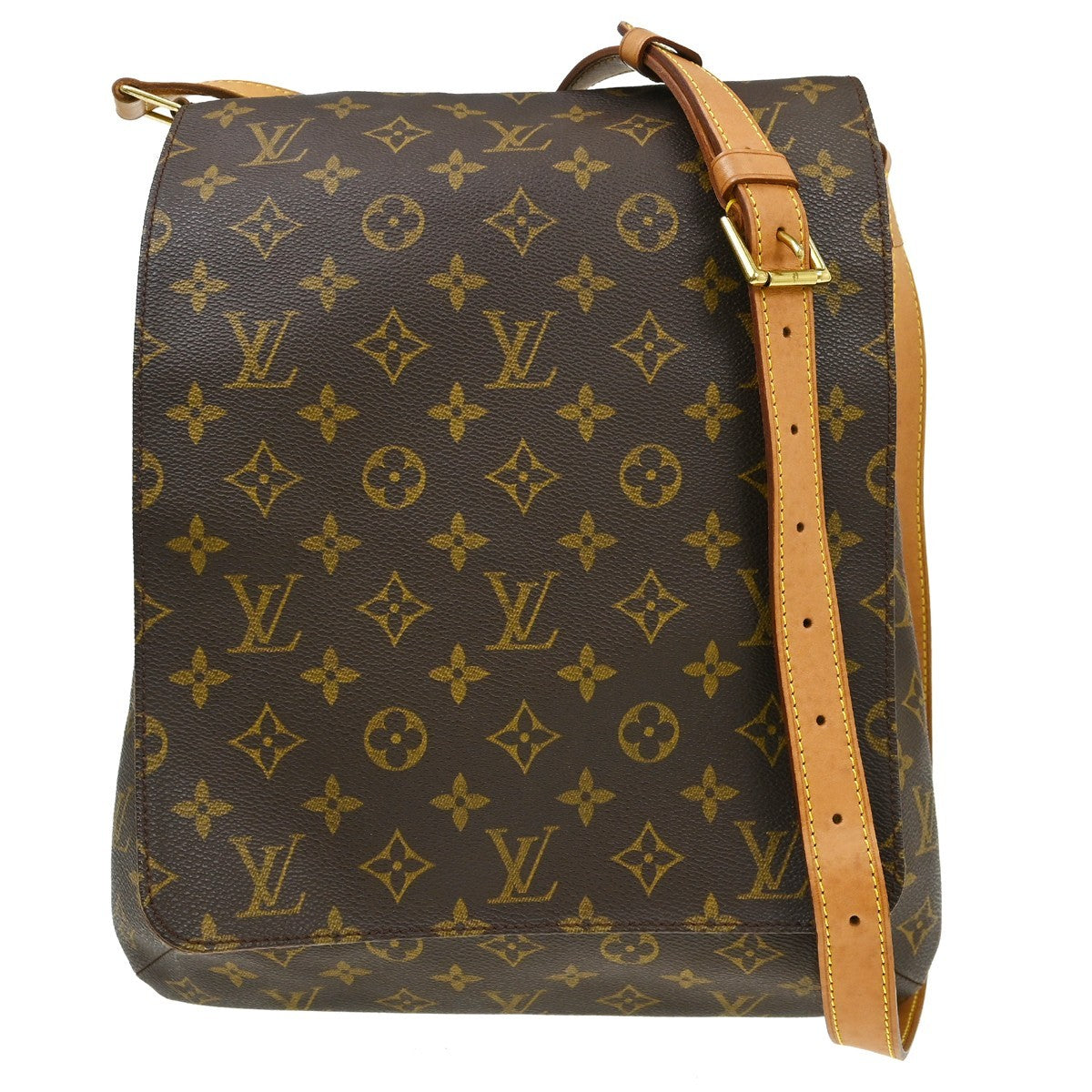 Louis Vuitton Louis Vuitton Musette Salsa Handbag Monogram Canvas Brown Canvas Shoulder Bag Bag (Authentic Pre-Loved)