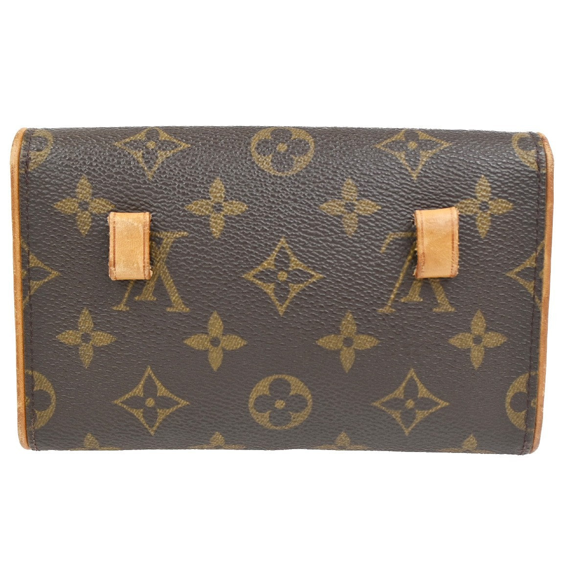 Louis Vuitton Florentine Waist Bag Monogram Canvas Brown Canvas Clutche & Pouche Bag (Authentic Pre-Loved)