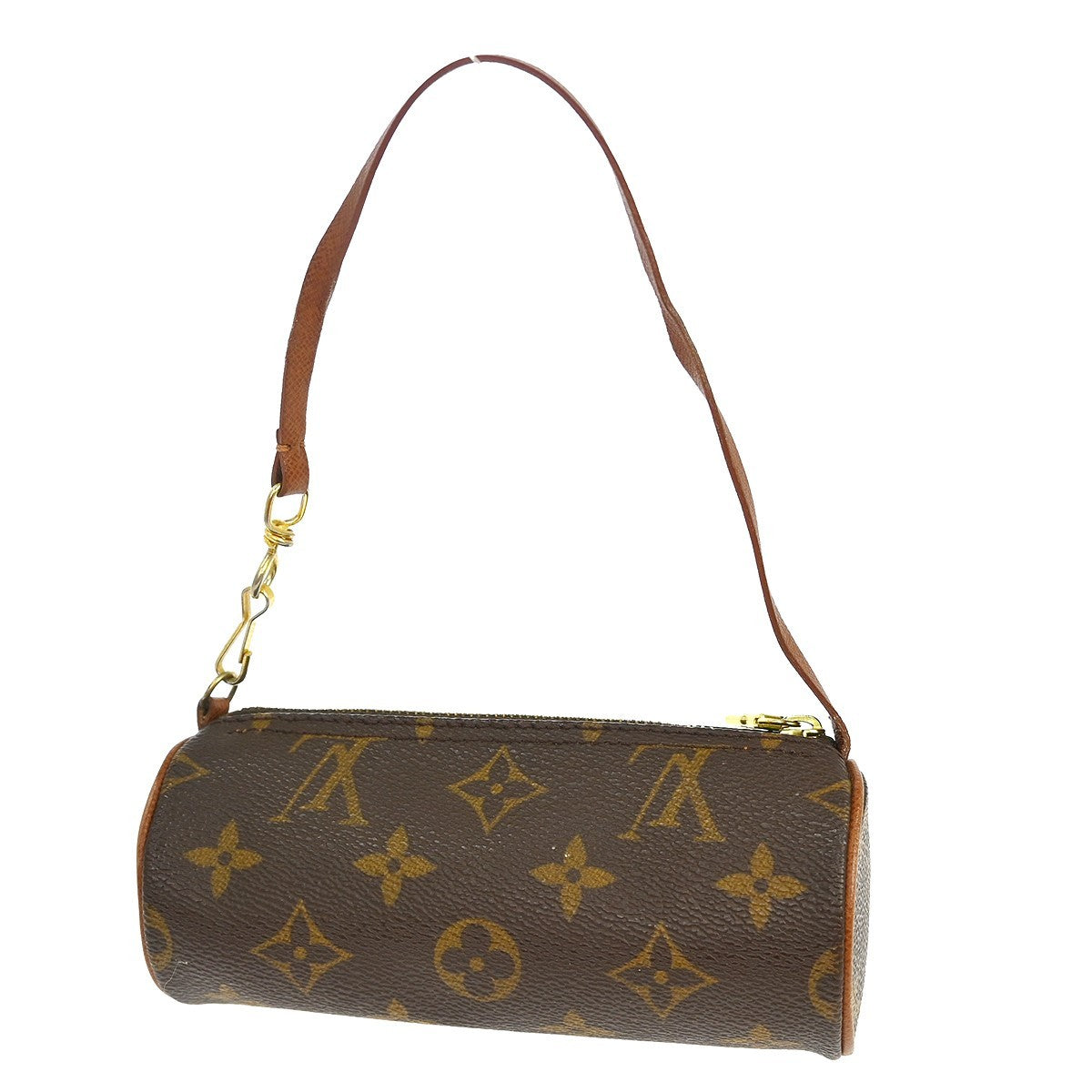 Louis Vuitton Papillon Pochette Monogram Canvas Brown Canvas Clutche & Pouche Bag (Authentic Pre-Loved)