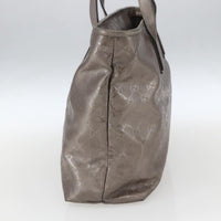 Gucci Gucci Plus Tote Gg Imprime Silver Pvc Tote Bag Bag (Pre-Loved)