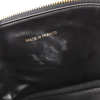 Chanel Vintage Timeless Cosmetic Case Caviar Black Leather Clutche & Pouche Bag (Authentic Pre-Loved)