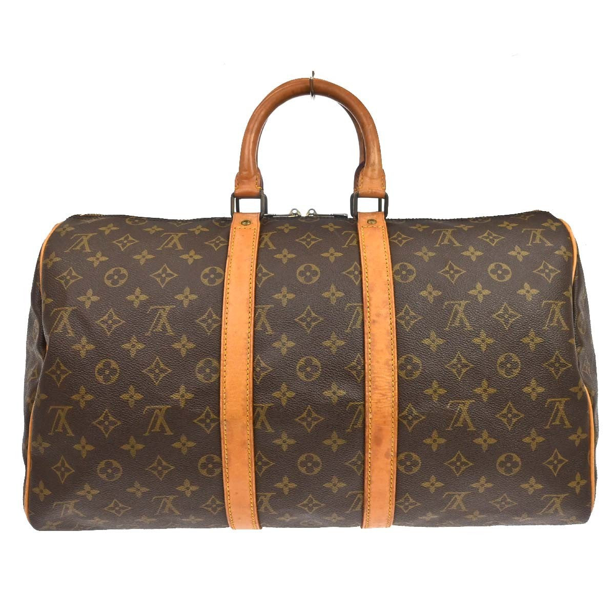 Louis Vuitton Louis Vuitton Keepall Bag Monogram Canvas Brown Canvas Travel Bag Bag (Pre-Loved)