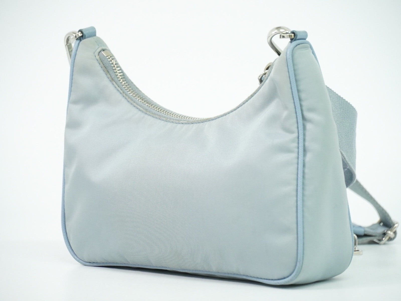 Prada Re-Edition 2005 Shoulder Bag Tessuto Blue Nylon Shoulder Bag Bag (Pre-Loved)