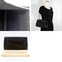 Louis Vuitton Dinard Handbag Epi Leather Black Leather Shoulder Bag Bag (Authentic Pre-Loved)