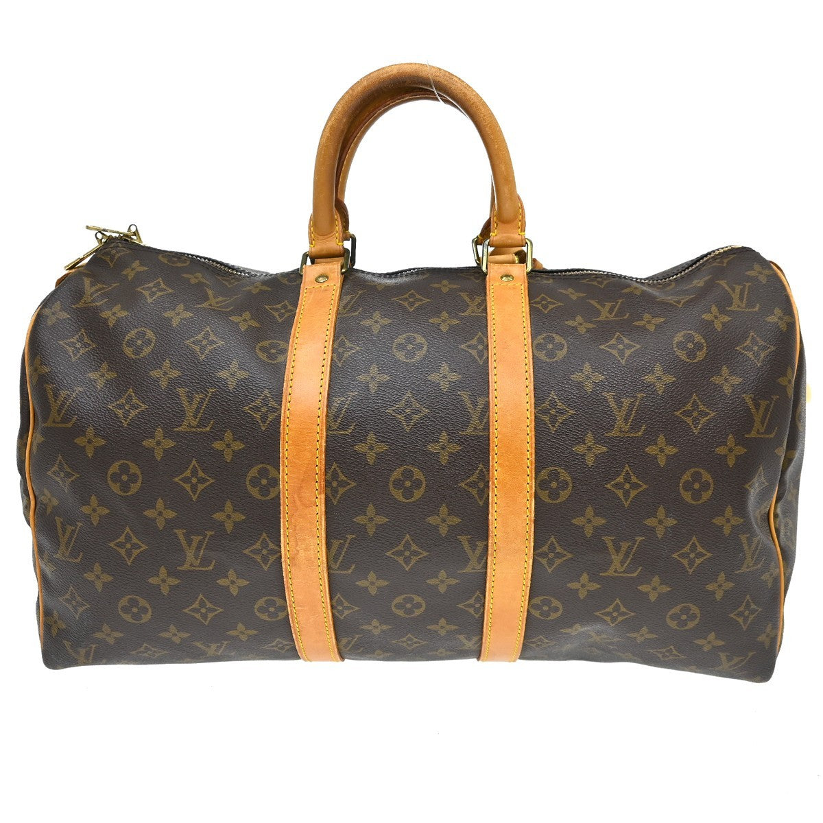 Louis Vuitton Louis Vuitton Keepall Bag Monogram Canvas Brown Canvas Travel Bag Bag (Authentic Pre-Loved)