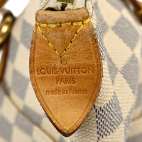 Louis Vuitton Totally Handbag Damier Azur White Canvas Tote Bag Bag (Authentic Pre-Loved)